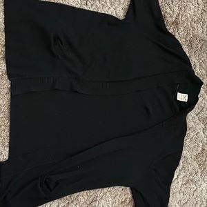 Black Cardigan Sweater